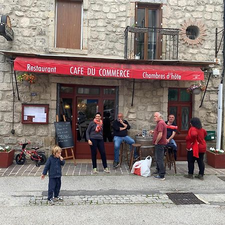 Cafe Du Commerce Genolhac Экстерьер фото